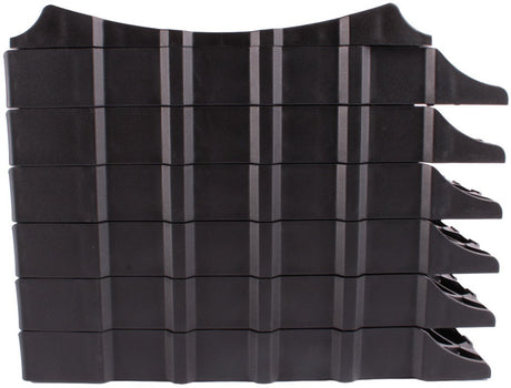 Poziomnica Milenco stacka - 6 sztuk - czarna