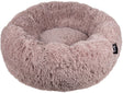 District 70 fuzz donut hondenmand - sand - large ø 80 cm
