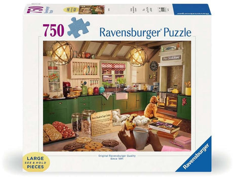 Przytulna kuchnia Ravensburger - puzzle 750 xl elementów - ekskluzywność