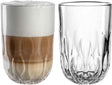 Leonardo gocce 3 szklanka do latte macchiato 390ml - zestaw 2