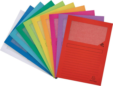 Folder sortujący exacompta na zawsze wielokolorowy