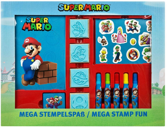 Zestaw znaczków Under Cover Super Mario Mega