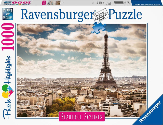 Puzzle Ravensburger Paryż - układanka - 1000 elementów