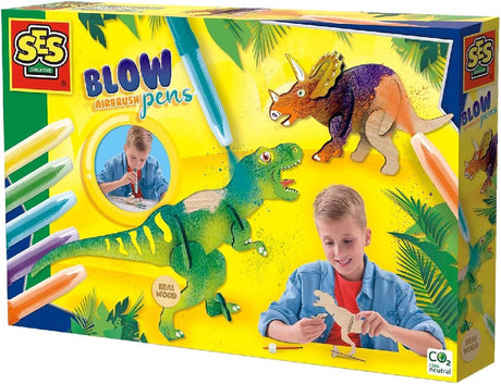 Ses Creative ses, dmuchane aerografy, długopisy dinozaury