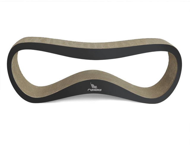 Mykotty lazy - drapak - czarny - 75cm x 25cm