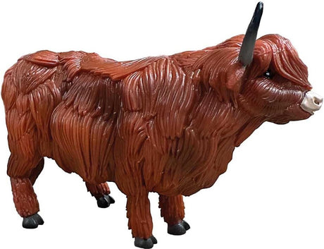 Bullyland 62445 – figurka do zabawy i figurka kolekcjonerska góralska krowa – ok. 9,5 cm – realistyczny i szczegółowy projekt – idealny jako figurka edukacyjna do zabawy i mały prezent dla dzieci od 3 lat.
