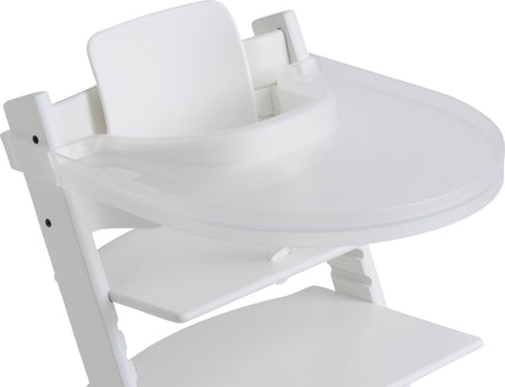 Playtray - blat do Stokke Tripp Trapp - taca do jadalni - z paskiem - przezroczysty