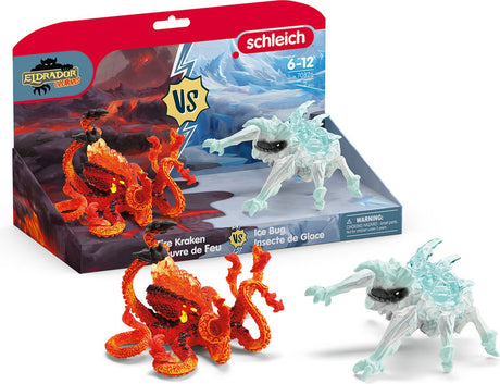 Stworzenia Schleich eldrador, chrząszcz lodowy kontra ośmiornica ognista - 70826
