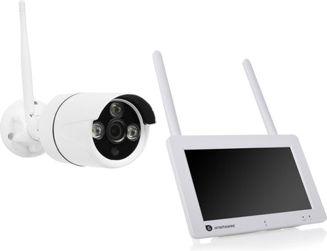 Zestaw bezprzewodowych kamer bezpieczeństwa Smartwares CMS-30400 – optymalne bezpieczeństwo Twojego domu – całkowicie bezprzewodowy