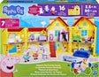 Hasbro Świnka Peppa Duży dom rodzinny Peppy - 16 szt.