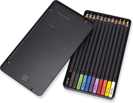 Kredki akwarelowe Moleskine - zestaw 12 sztuk
