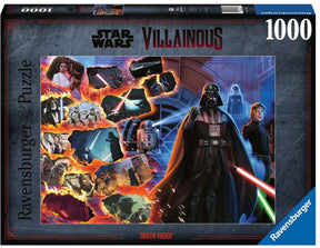 Puzzle Ravensburger Star Wars Villainous: Darth Vader - układanka - 1000 elementów