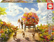 Educa - puzzle - 1000 elementów - bogactwo kwiatowe