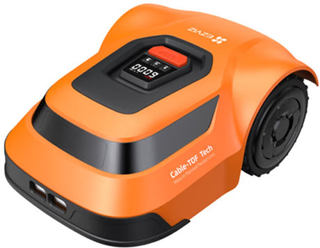 Kosiarka automatyczna Ezviz rm600 - inteligentna kosiarka robotyczna z aplikacją - automatyczna i cicha - odpowiednia do powierzchni do 600 m² - odporna na warunki atmosferyczne - samoładująca