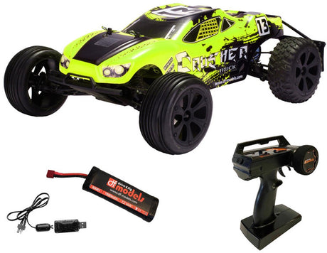 Ciężarówka wyścigowa kruszarki Df-models v2 2wd gotowa do jazdy
