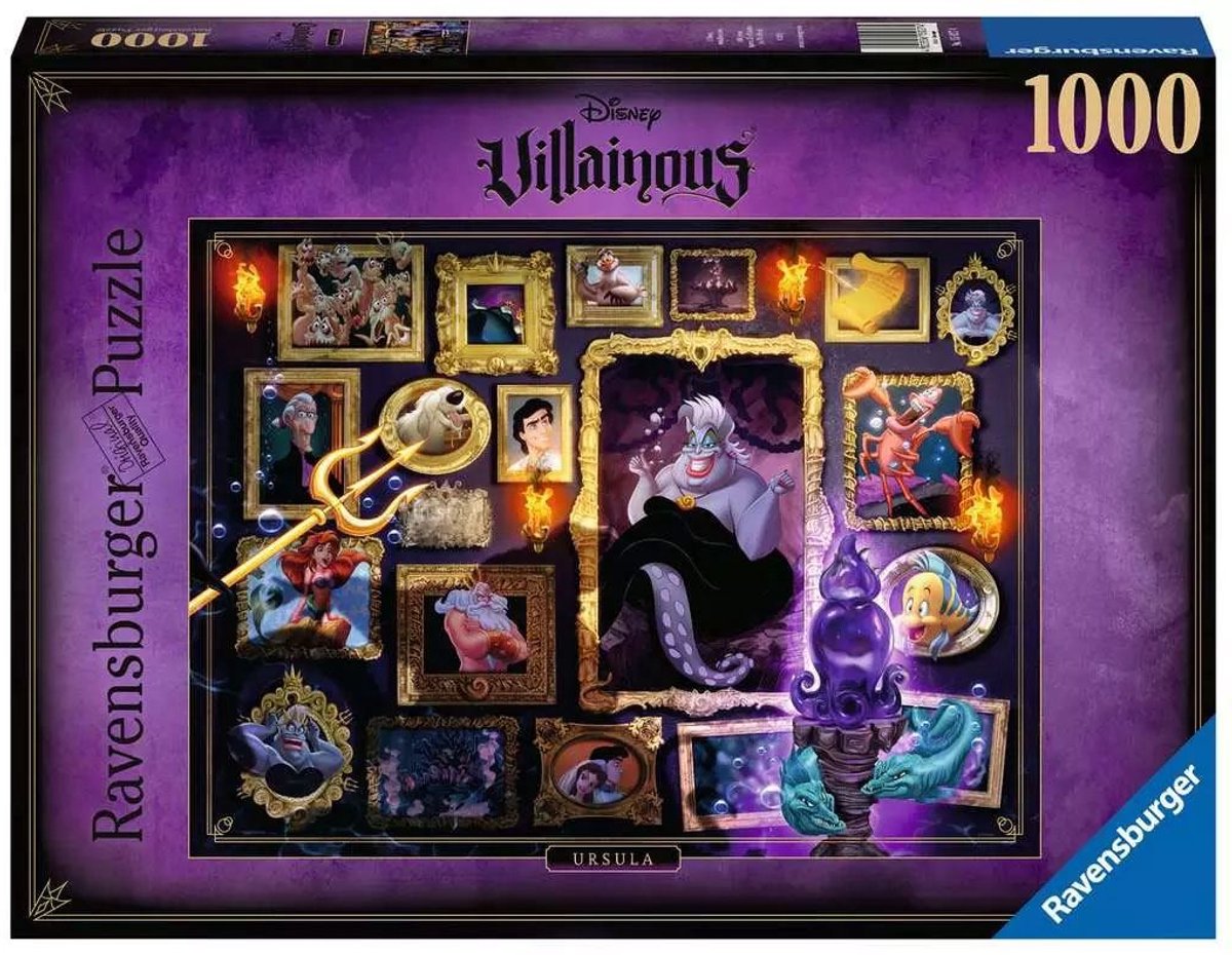Puzzle Ravensburger Disney Villainous - 1000 sztuk kartonu.