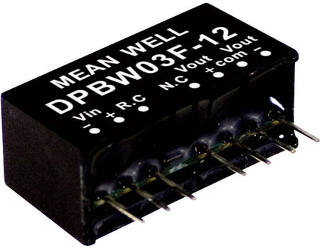 MW mean well dpbw03f-05 moduł konwertera dc dc 300 ma 3 w liczba wyjść: 2 x zawartość 1 szt.