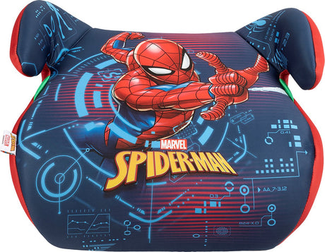 Fotelik podwyższający Marvel Spiderman w rozmiarze i – 125-150 cm – bezpieczny – wygodny – lekki