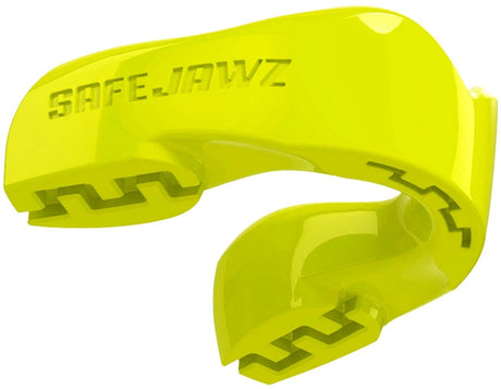 Ochraniacz szczęki Safejawz z serii intro, fluoro-żółty junior