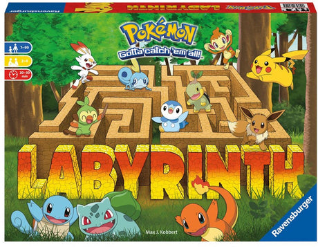 Labirynt pokemonów Ravensburger - gra planszowa