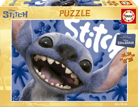Puzzle Lilo Stitch Educa 1000 elementów w kolorze niebieskim