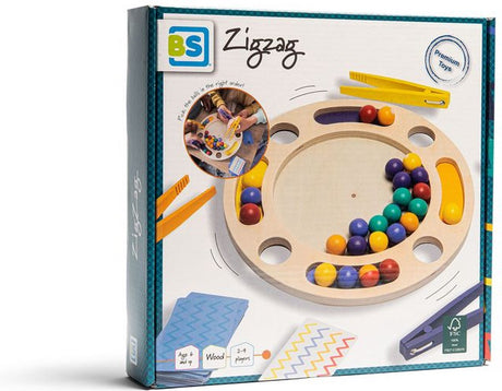 Bs Toys bs zygzak - strategiczna gra karciana - drewno fsc - 2 do 4 graczy - od 6 lat