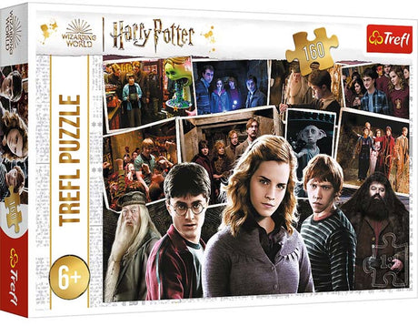 Puzzle Trefl - Harry Potter i Przyjaciele 160 elementów - magia dla dzieci.