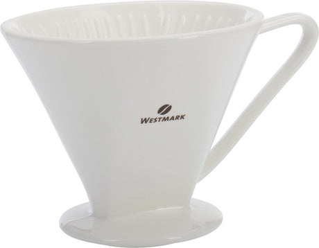 Porcelanowy uchwyt na filtr do kawy Westmark, rozmiar filtra 6, na maksymalnie 6 filiżanek kawy, brasilia, 24492260