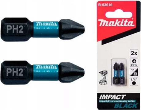 Końcówka wkrętaka udarowego Makita blk ph2x25mm - b-63616