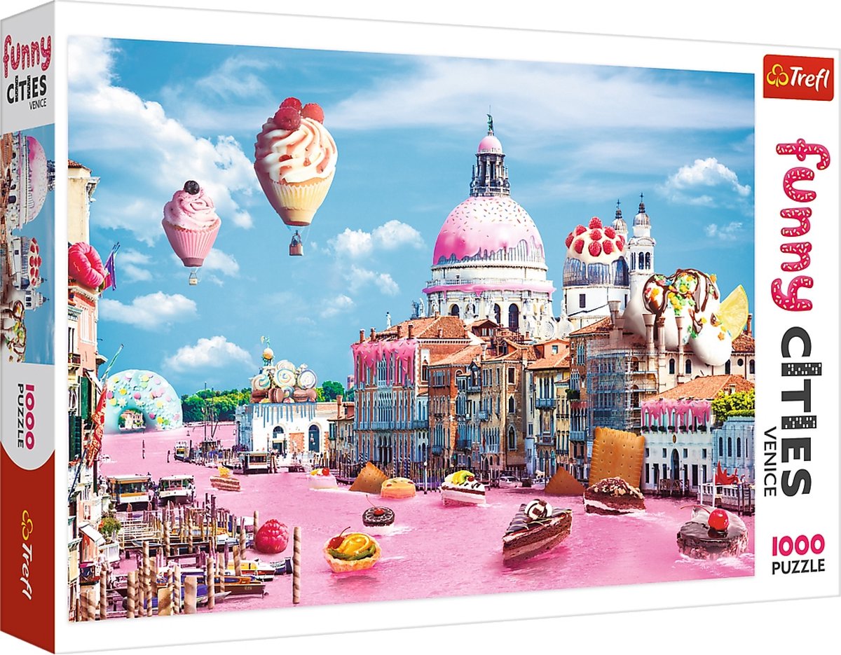 Puzzle Ciasto Trefl w Wenecji - 1000 elementów