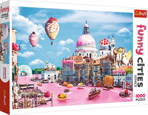 Puzzle Ciasto Trefl w Wenecji - 1000 elementów