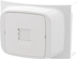 Attema k40 contactdoos – telefoon – 4–polig – rj45 – polarwit