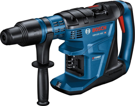 Akumulatorowa wiertarka udarowa Bosch professional gbh 18v-40 c - biturbo - bez akumulatora 18 v i ładowarki - w xl-boxx