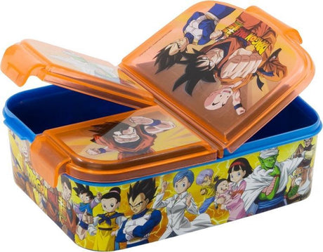 Star Dragon Ball Z - 3-komorowy pojemnik na chleb 18 x 13 x 6 cm