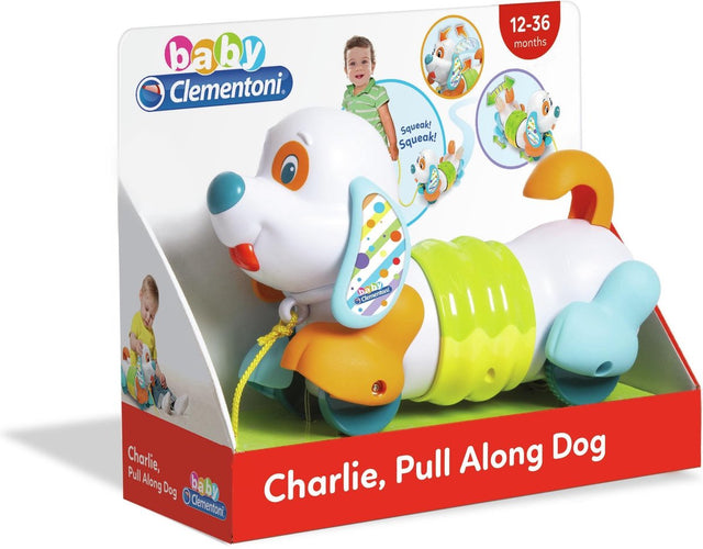 Clementoni ciągnąca figurka psa 26 cm