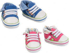 Buty dla lalek Heless, trampki, niebieskie, 30-34 cm