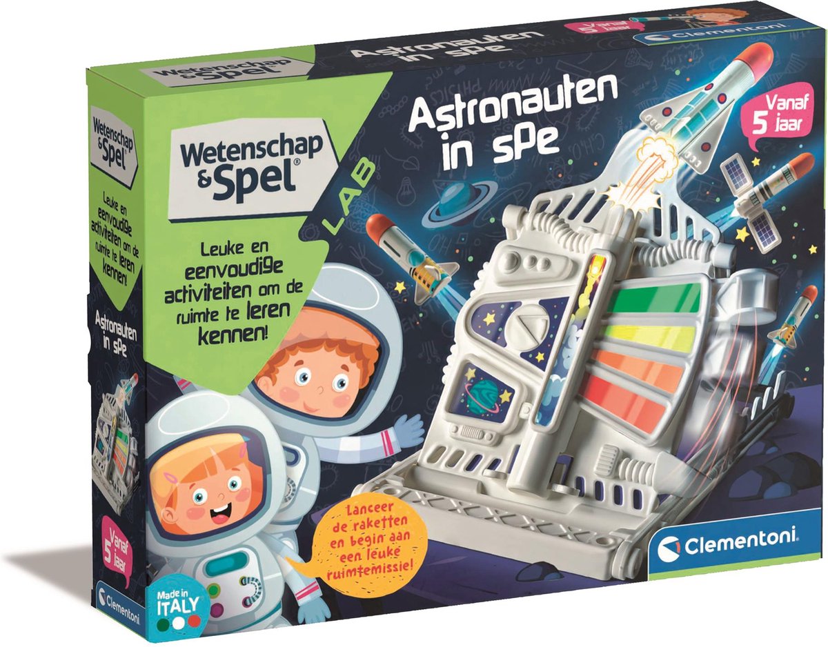Nauka i gry Clementoni – przyszli astronauci – zabawki naukowe – eksperymenty – od 5 lat