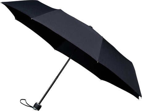 Parasol wiatroszczelny Minimax - 100 cm - składany - otwierany ręcznie - czarny