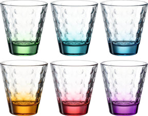 Okulary optyczne Leonardo różne 215ml - zestaw 6 sztuk