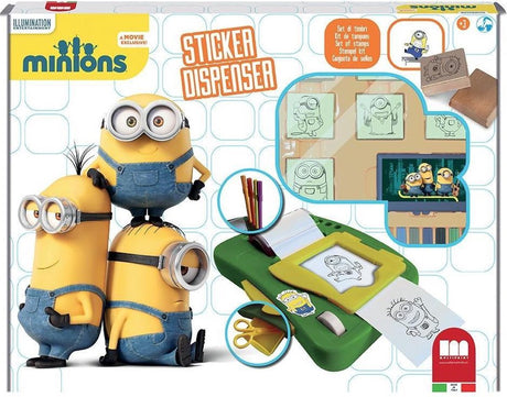Zestaw kolorów Minionki z wieloma nadrukami, 23 sztuki