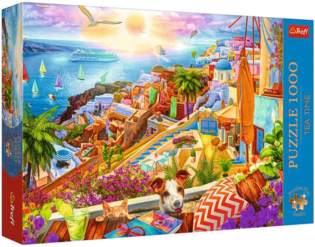 Puzzle Trefl Santorini 1000 elementów - puzzle premium plus jakości.