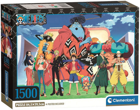 Puzzle Clementoni jednoczęściowe - 1500 elementów.