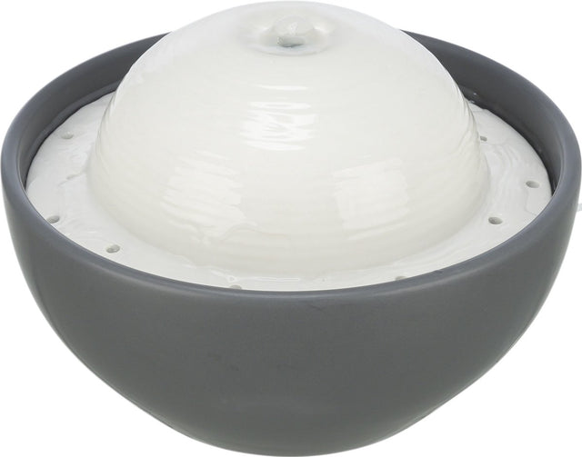 Trixie Vital Dome Picie Fontanna Ceramic Grey White