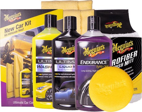 Nowy zestaw samochodowy Meguiar's - 8 sztuk