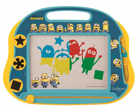 Magnetyczna wielokolorowa tablica kreślarska Lexibook Minions z akcesoriami w formacie A5