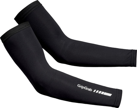 Gripgrab - Ochraniacze na ramiona UPF 50+ UV Protect Letnie ocieplacze na ramiona rowerowe Ochrona przed promieniowaniem UV - czarny - unisex - rozmiar m