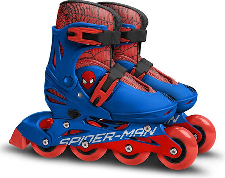 Spider-Man Inlineskates Hardboot czerwony niebieski rozmiar 30-33
