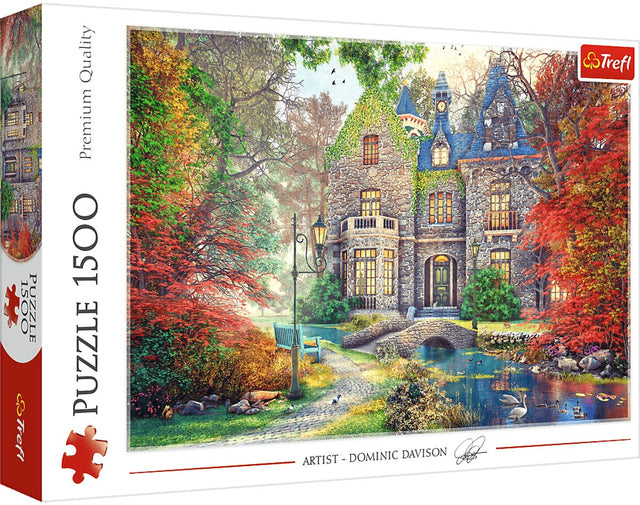 Puzzle Trefl Jesienny dwór - 1500 elementów puzzli dla dorosłych.