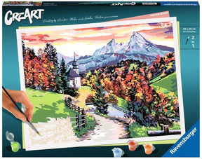 Ravensburger Creart piękna farba bawaria według numeru