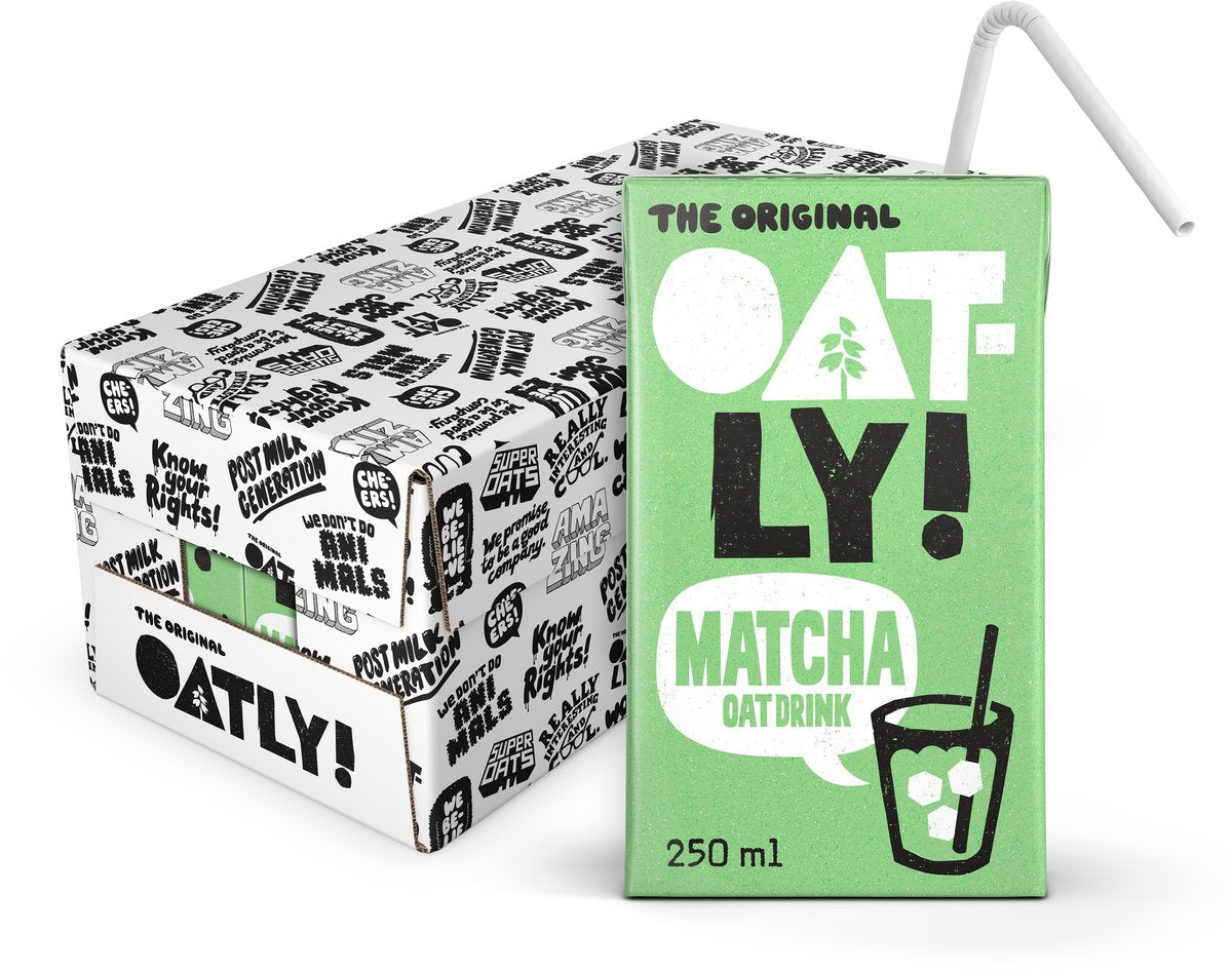 Matcha owsiana owsiana - opakowanie wartościowe 12 x 0,250 l
